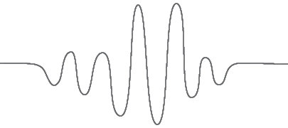 line art symbolizing a reading on a heart rate monitor