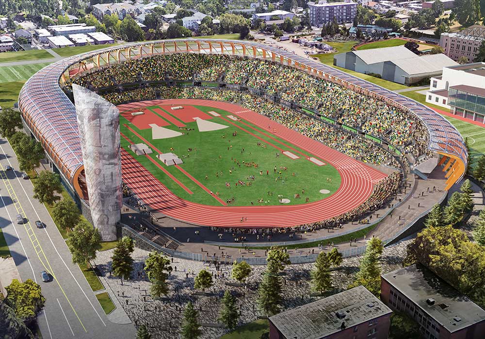 Hayward Field 2020 Seating Chart