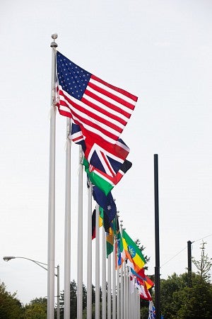 Hayward Field Flags Hayward Field Flags