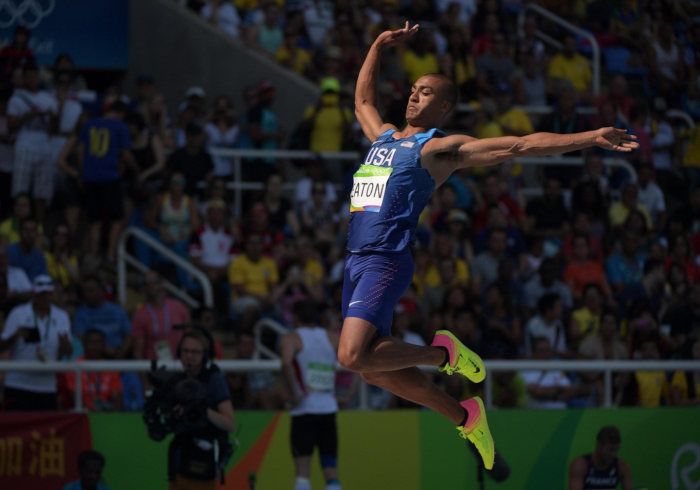 Ashton Eaton long jump Ashton Eaton