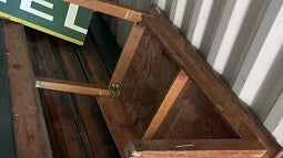 wood table