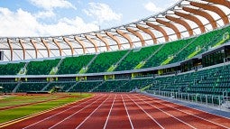 Hayward Field 100m